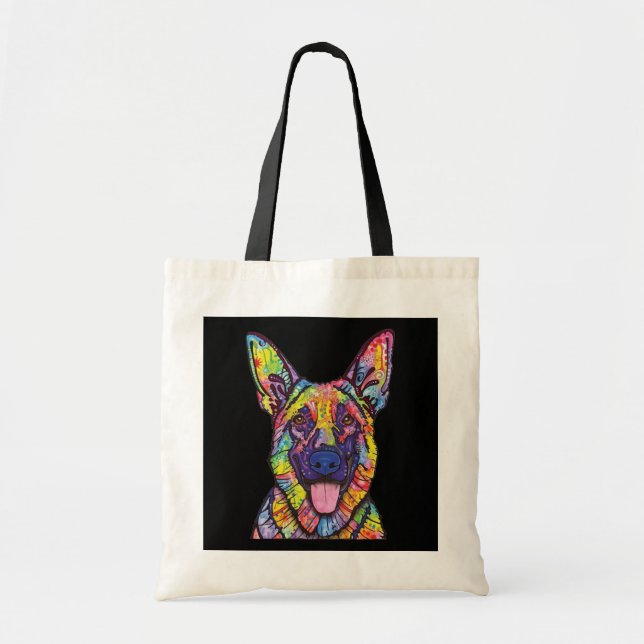 German Shepherd Dog Lovers Tote Bag (Front)