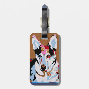 German Shepherd Dog Luggage Tag