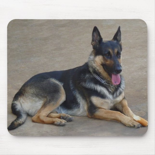 German Shepherd Dog Mouse Pad (Front)