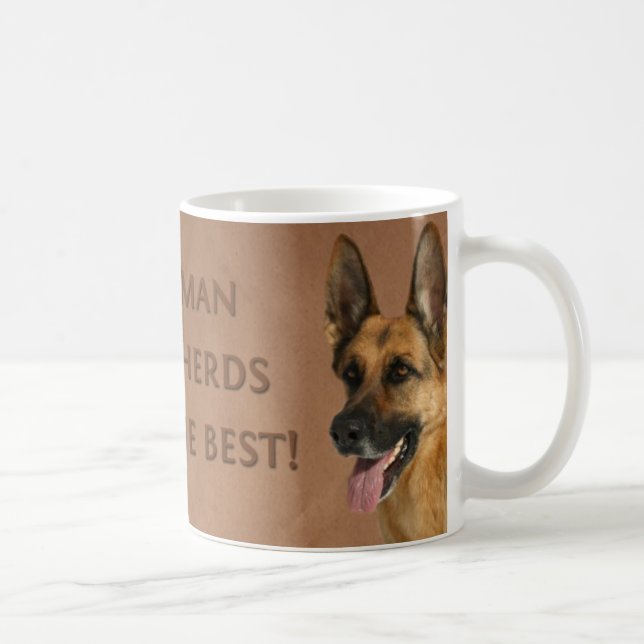 German Shepherd Dog mug (Right)