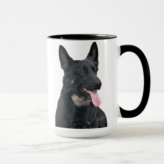 German Shepherd Dog Mug (Right)