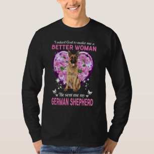 German Shepherd Dog Mum Owner Happy Mother's Day T-Shirt