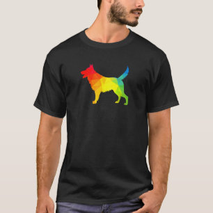 German Shepherd Dog Mum Watercolor T-Shirt