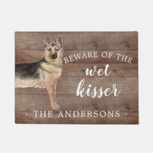 German Shepherd Dog Personalised Door Mat