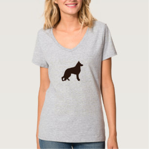 German Shepherd Dog Silhouette T-Shirt