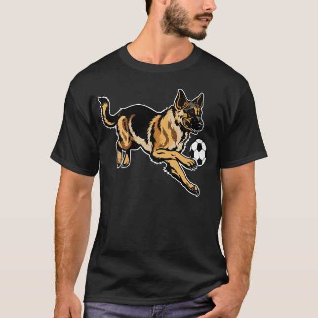 german shepherd dog T-Shirt (Front)