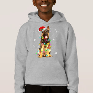 German Shepherd Dog Tree Christmas Sweater Xmas Do
