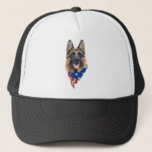 German Shepherd Dog Trucker Hat