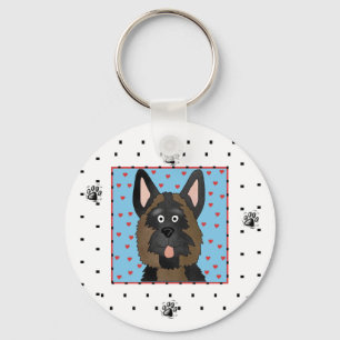 German Shepherd Dog Tshirts and Gifts Key Ring