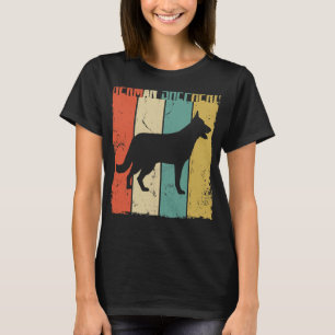 German Shepherd Dog Vintage Retro Style T-Shirt