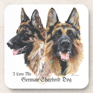 German Shepherd Dogs Coaster
