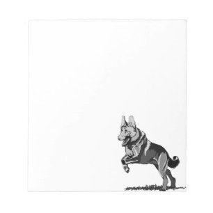 German Shepherd Dogs Notepad