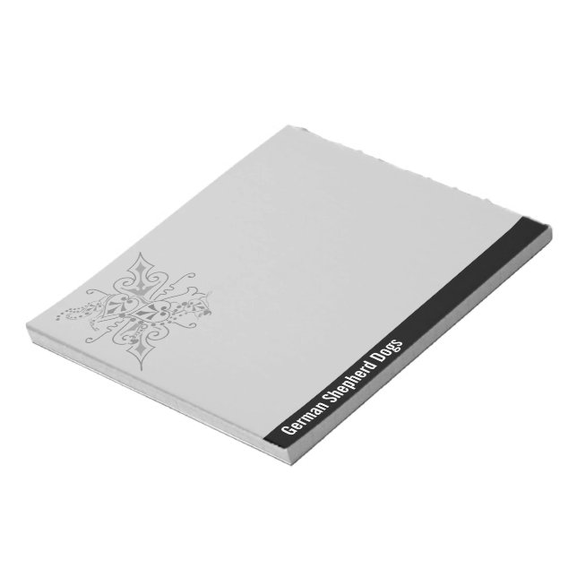 German Shepherd Dogs Notepad (Rotated)