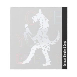 German Shepherd Dogs Notepad