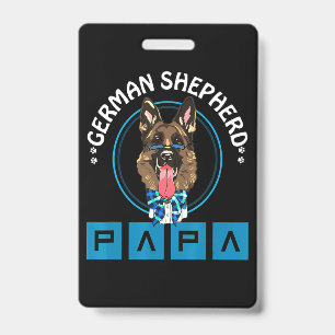 German Shepherd Essential ID Badge