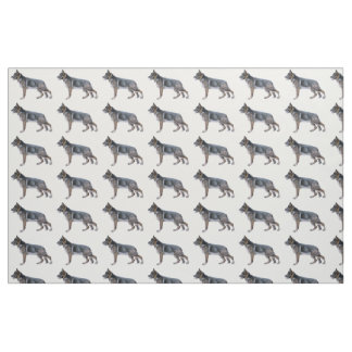 German Shepherd fabric