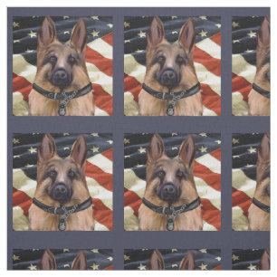 GERMAN SHEPHERD FABRIC