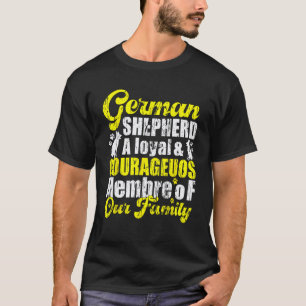German Shepherd family Loyalty & Protector Shepher T-Shirt