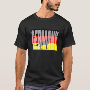 German Shepherd Flag Of Germany T-Shirt