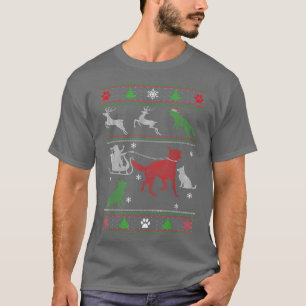 German Shepherd Funny Christmas Snow Paw Alsatian T-Shirt