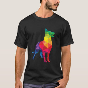 German Shepherd Gay Pride LGBT LGBTQ Rainbow Flag  T-Shirt