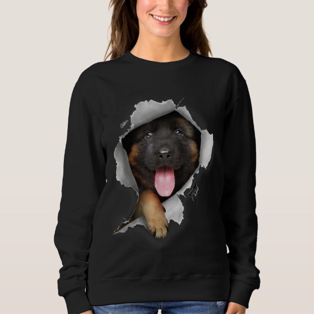 German Shepherd German Shepherd Dog Sweatshirt (Front)