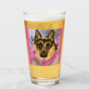 GERMAN SHEPHERD GLASS