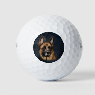GERMAN SHEPHERD GOLF BALLS