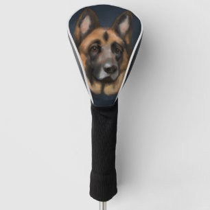 GERMAN SHEPHERD GOLF HEAD COVER