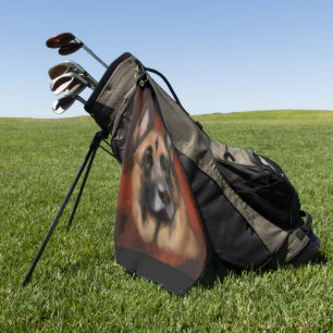 GERMAN SHEPHERD       GOLF TOWEL