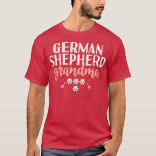 German Shepherd Grandma Gift T-Shirt