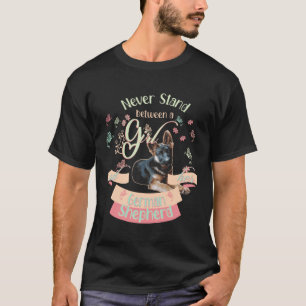 German Shepherd Graphic for T-Shirt
