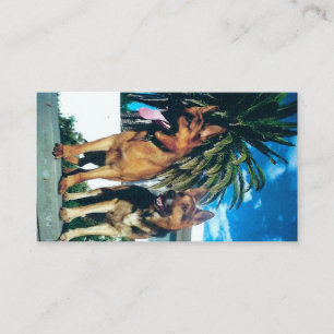 german shepherd group business card