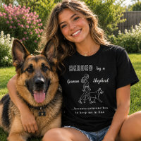 German Shepherd GSD humour black