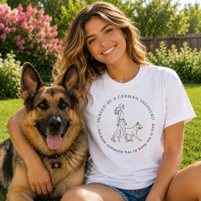 German Shepherd GSD humour T-Shirt (Creator Uploaded)