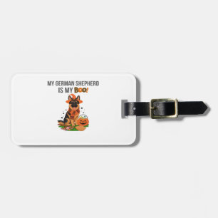 German Shepherd Halloween Costume My German Sheph Luggage Tag