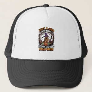German Shepherd Halloween Dog Witch Hat Pumpkin_1