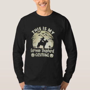 German Shepherd Halloween This Is My German Shephe T-Shirt