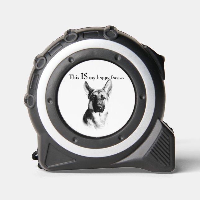 German Shepherd Happy Face 1 (Front)