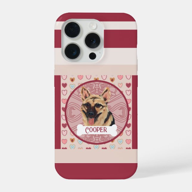 German Shepherd Heart iPhone 11 Pro Case  (Back)