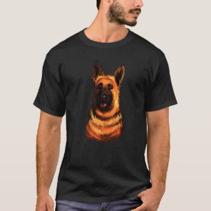 German Shepherd hepherd Dog Animal T-Shirt