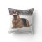 German Shepherd Holiday Throw Pillow
