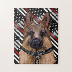 GERMAN SHEPHERD JIGSAW PUZZLE