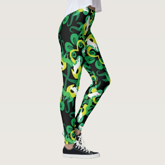German Shepherd Jungle Leggings (Right)