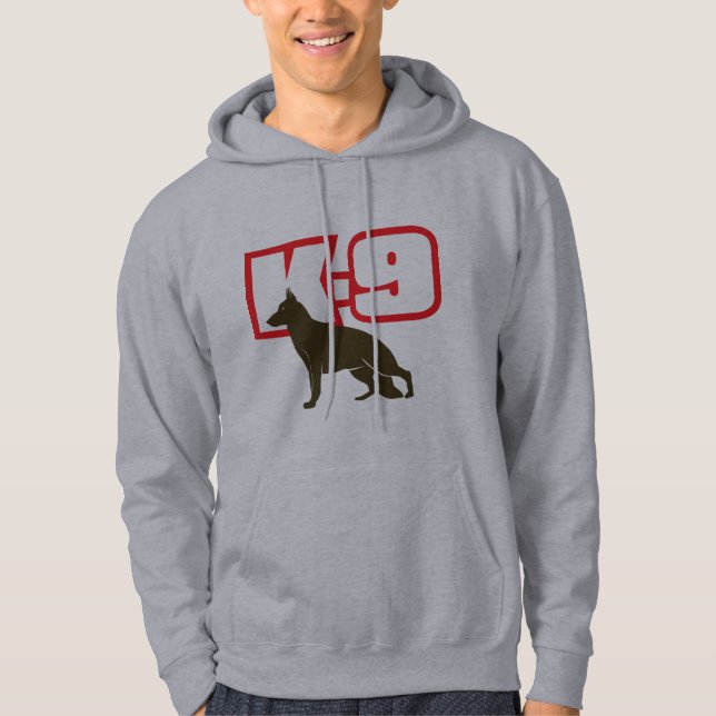 German Shepherd K-9 Hoodie (Front)
