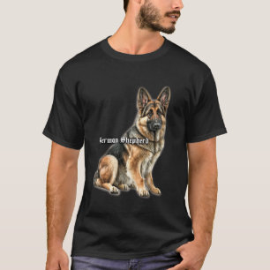 German Shepherd K-9 Police Dog T-Shirt