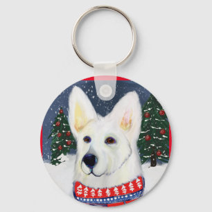 German Shepherd Key Ring