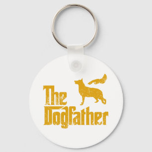 German Shepherd Key Ring