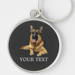 German Shepherd Key Ring