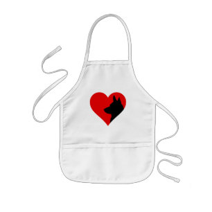 German Shepherd Kids Apron